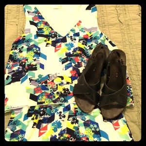 👡🍷RARE/vintage Kenneth Cole reaction wedged